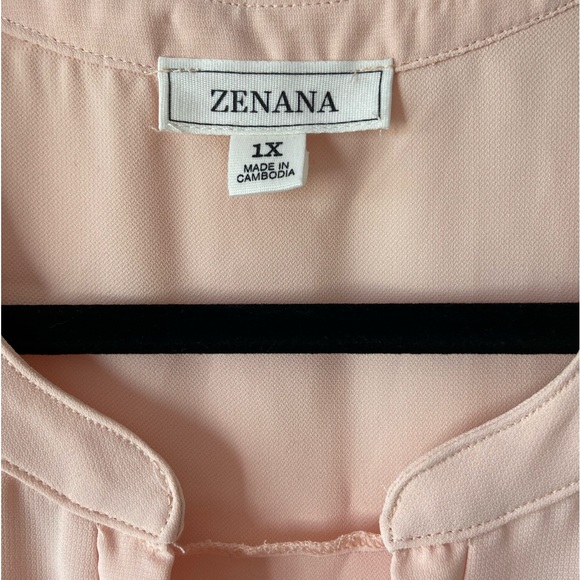 🌟 3 FOR $10 🌟 Zenana cap/flutter sleeve tunic top - Picture 6 of 6